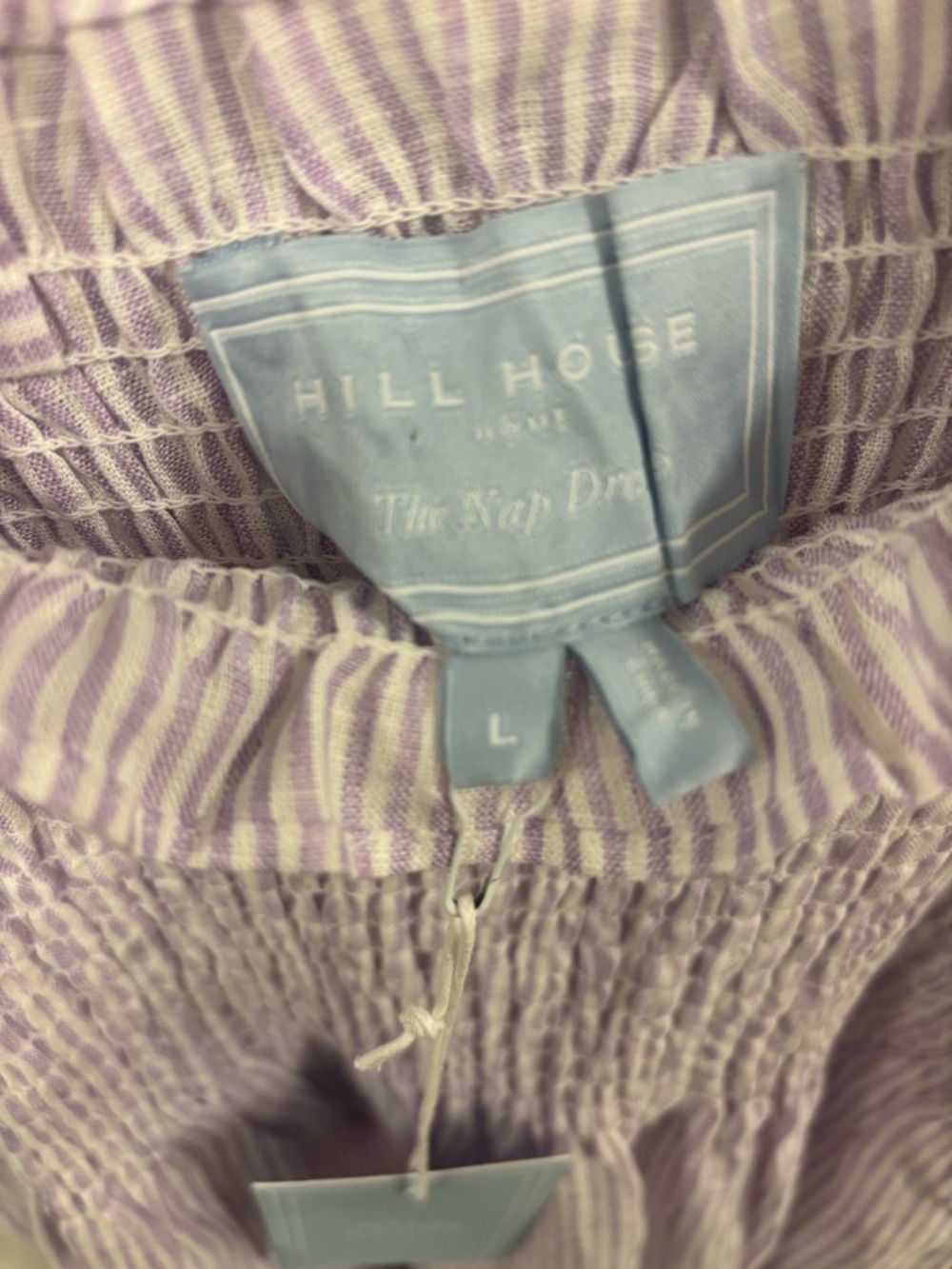 NEW Hill House Lilac Smocked Tiered Midi Dress - Picture 4 of 4